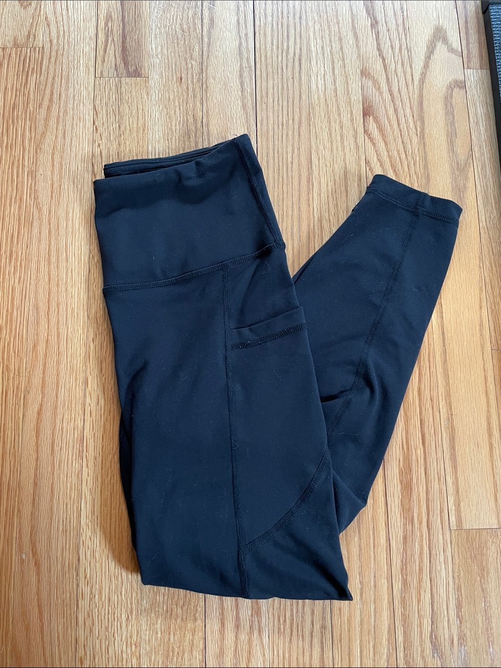 Black Yogalicious Leggings with Side Pocket